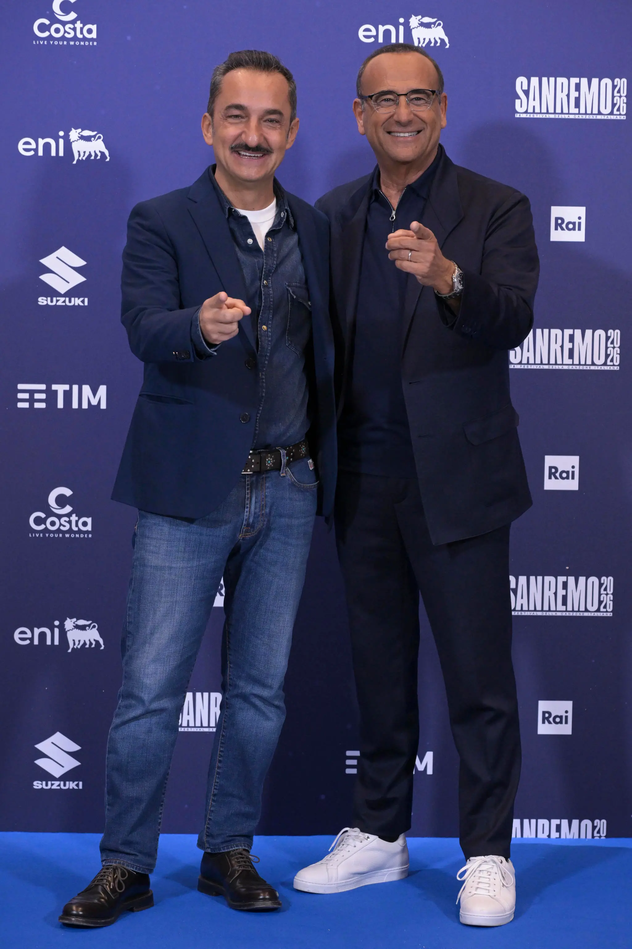 La presentazione della prima serata del Festival di Sanremo