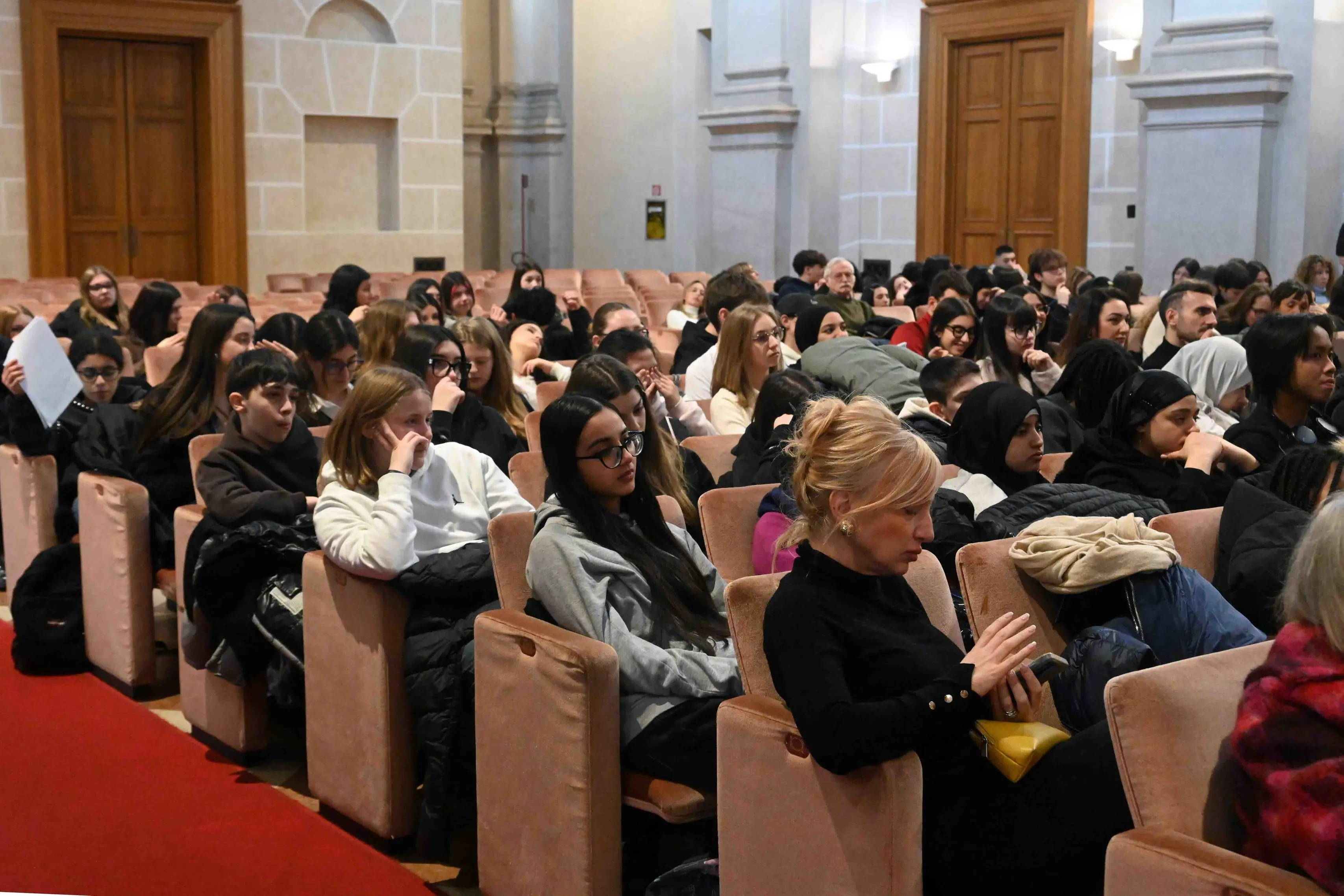 CRONACA BRESCIA AUDITORIUM SAN BARNABA SPERANZA E LEGALITA' PER CARINI 23-02-2026 MARCO ORTOGNI NEW EDEN GROUP