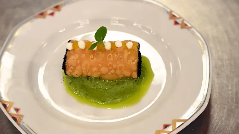 Uno dei finger food preparati durante la seconda puntata di Chef per una notte - Foto New Reporter Favretto © www.giornaledibrescia.it