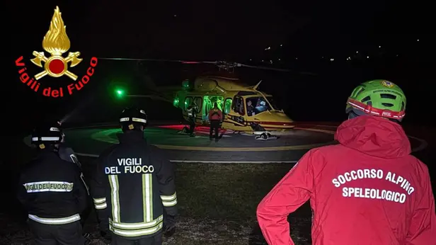 Le ricerche a Gargnano