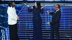 I conduttori della prima puntata del Festival di Sanremo 2026 - Foto Ansa © www.giornaledibrescia.it