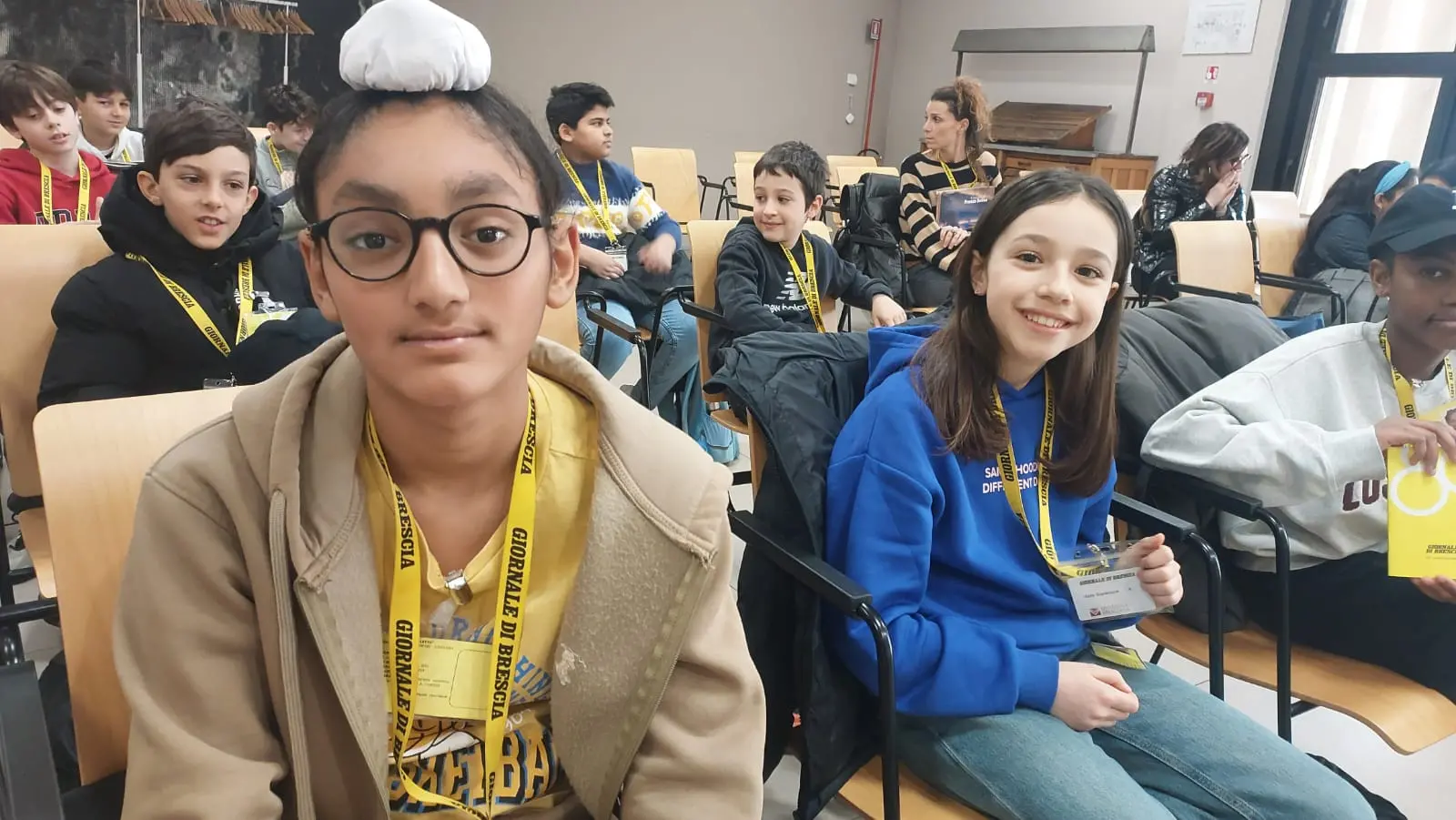 La classe 5A dell'istituto comprensivo di Ospitaletto