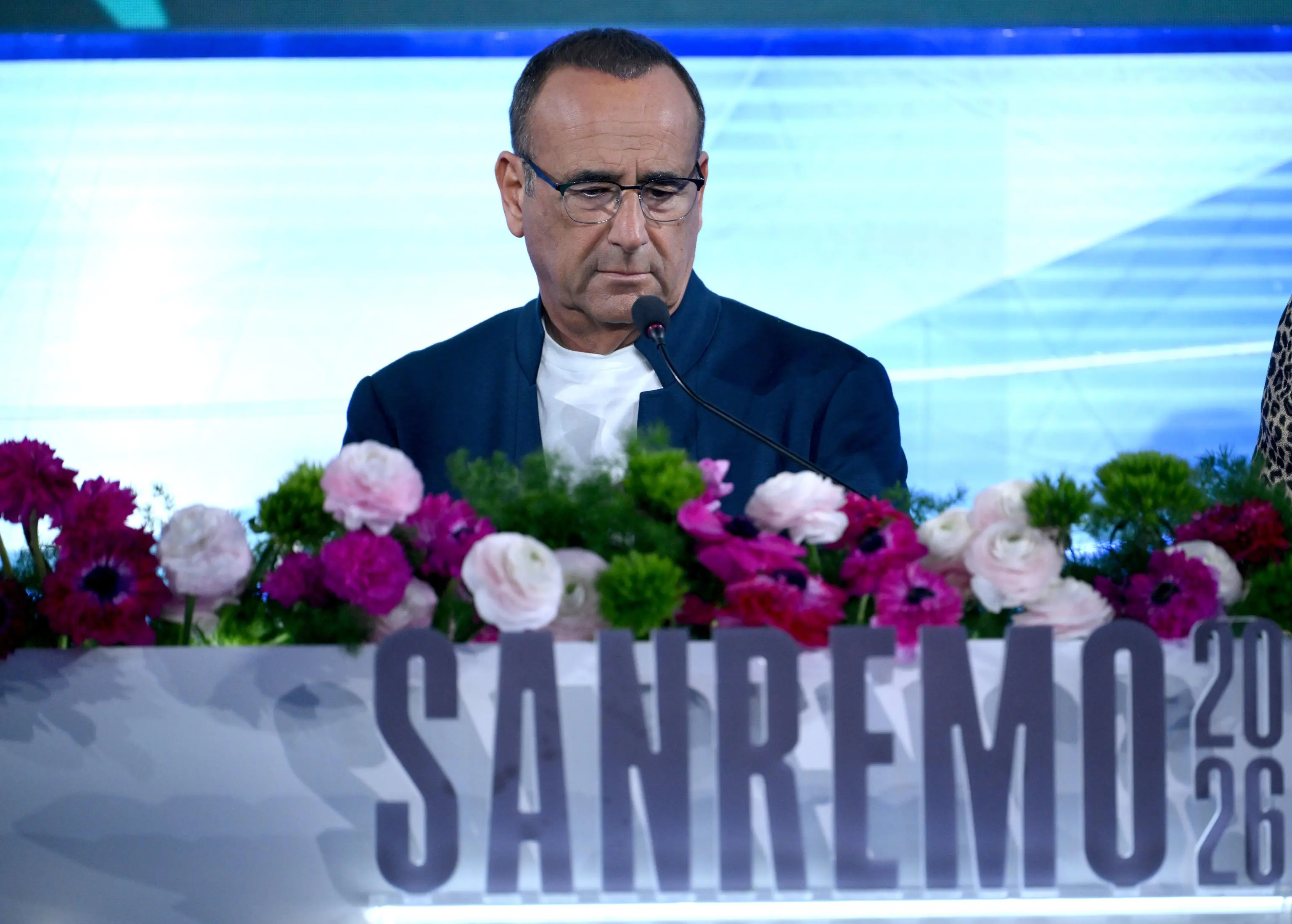 Conferenza della 76esima edizione del Festival di Sanremo