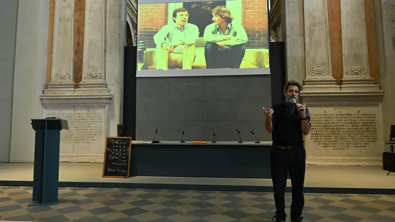 Massimo Temporelli presenta l'album di famiglia di ChatGPT - Foto New Reporter Favretto © www.giornaledibrescia.it