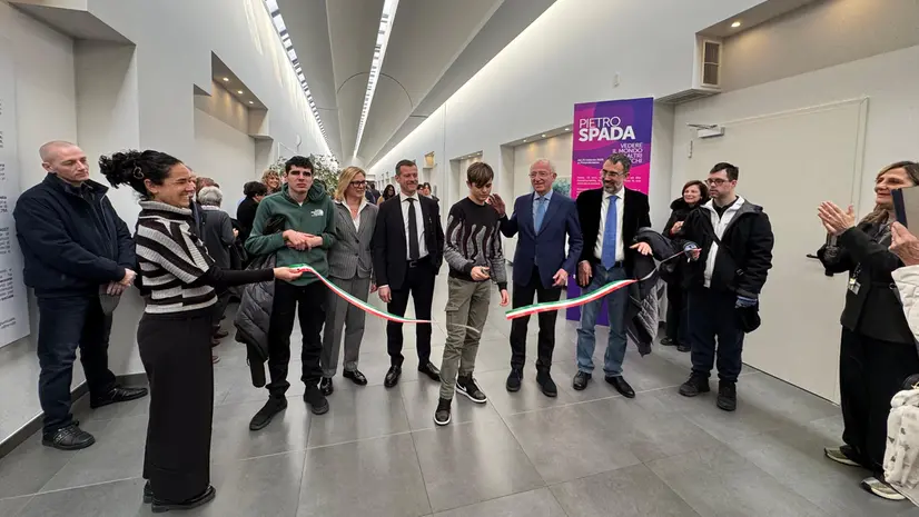 Il taglio del nastro - © www.giornaledibrescia.it