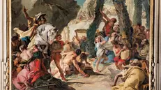 La «Caduta della manna» di Giambattista Tiepolo