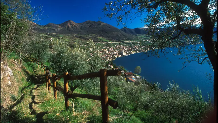 Un tratto della suggestiva Via Valeriana