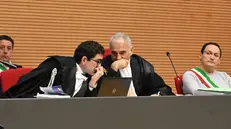 Il sopralluogo predisposto dalla Corte - © www.giornaledibrescia.it