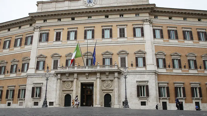 Palazzo Montecitorio - Foto Ansa/Alessandro Di Meo