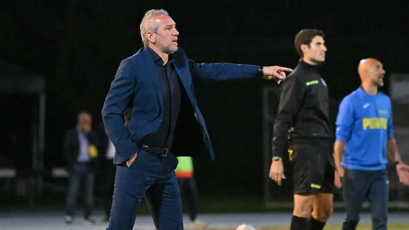 Il tecnico dell'Ospitaletto Andrea Quaresmini - © www.giornaledibrescia.it