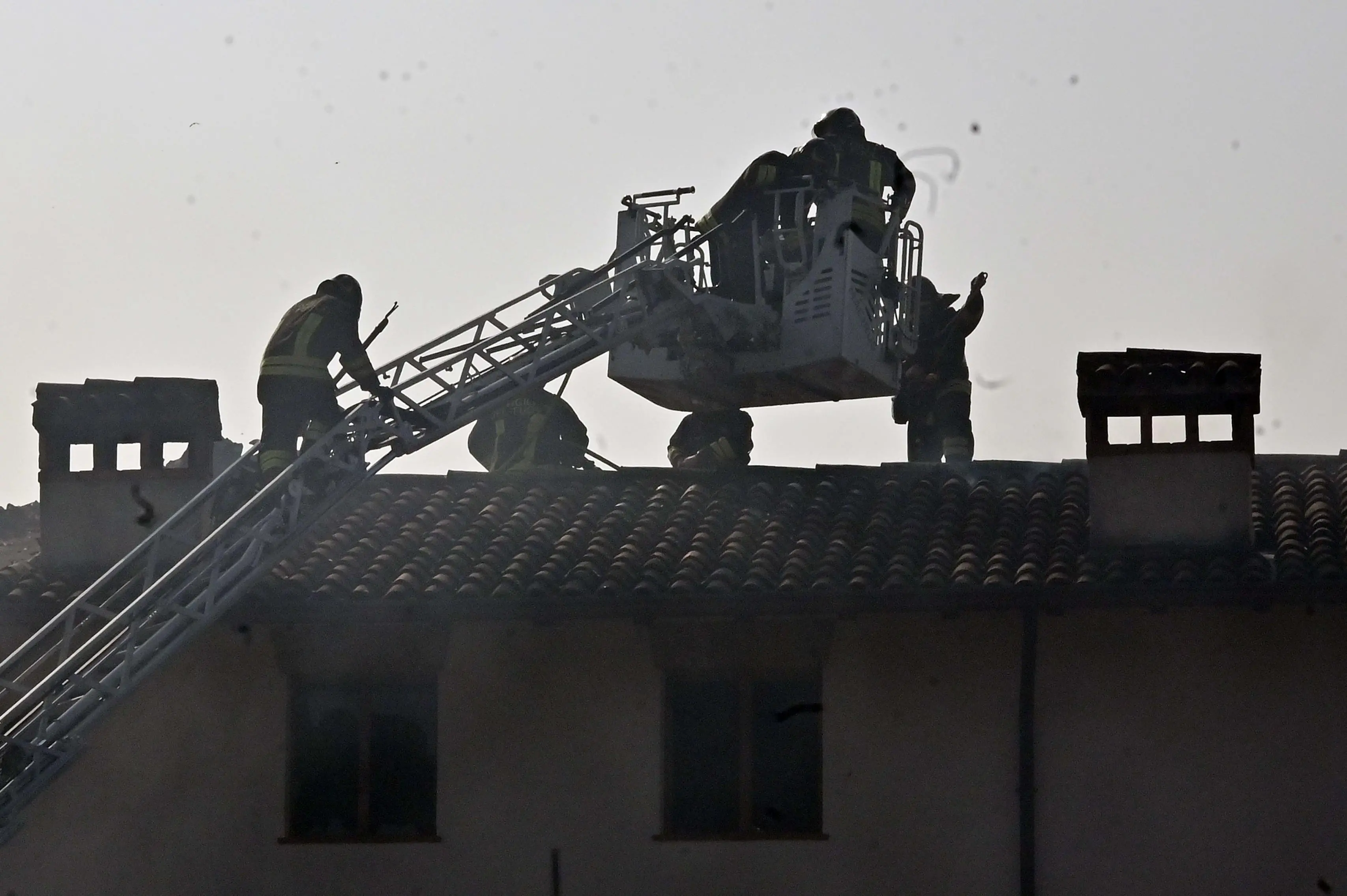 CRONACA BRESCIA VIA VAL SAVIORE INCENDIO CASCINALE REDAZIONE CRONACA 27-02-2026 GABRIELE STRADA NEW EDEN GROUP