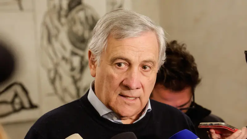 Il ministro degli Esteri, Antonio Tajani