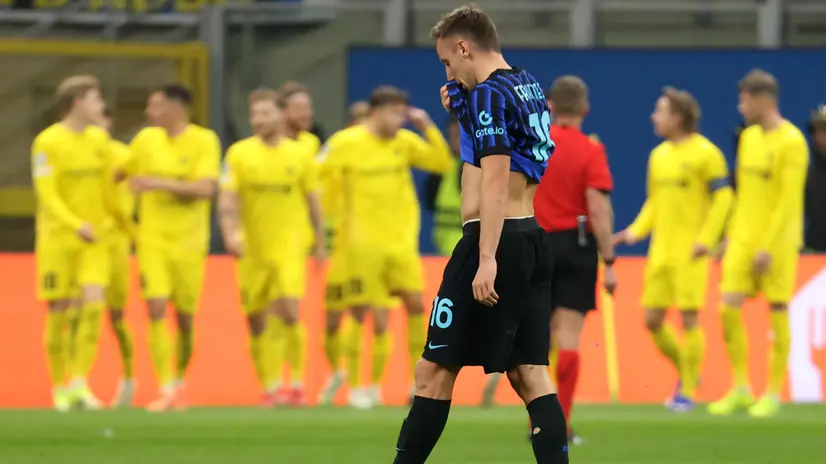 Uno scatto di Inter-Bodø/Glimt - Foto Ansa/Matteo Bazzi © www.giornaledibrescia.it