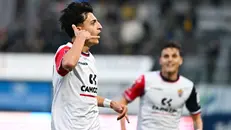 L'esultanza di Napolitano - Ufficio stampa Lumezzane