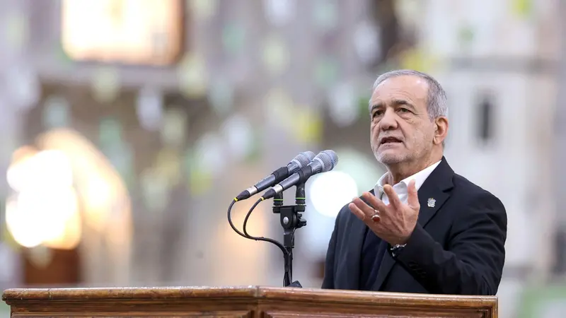 Il presidente iraniano Masoud Pezeshkian