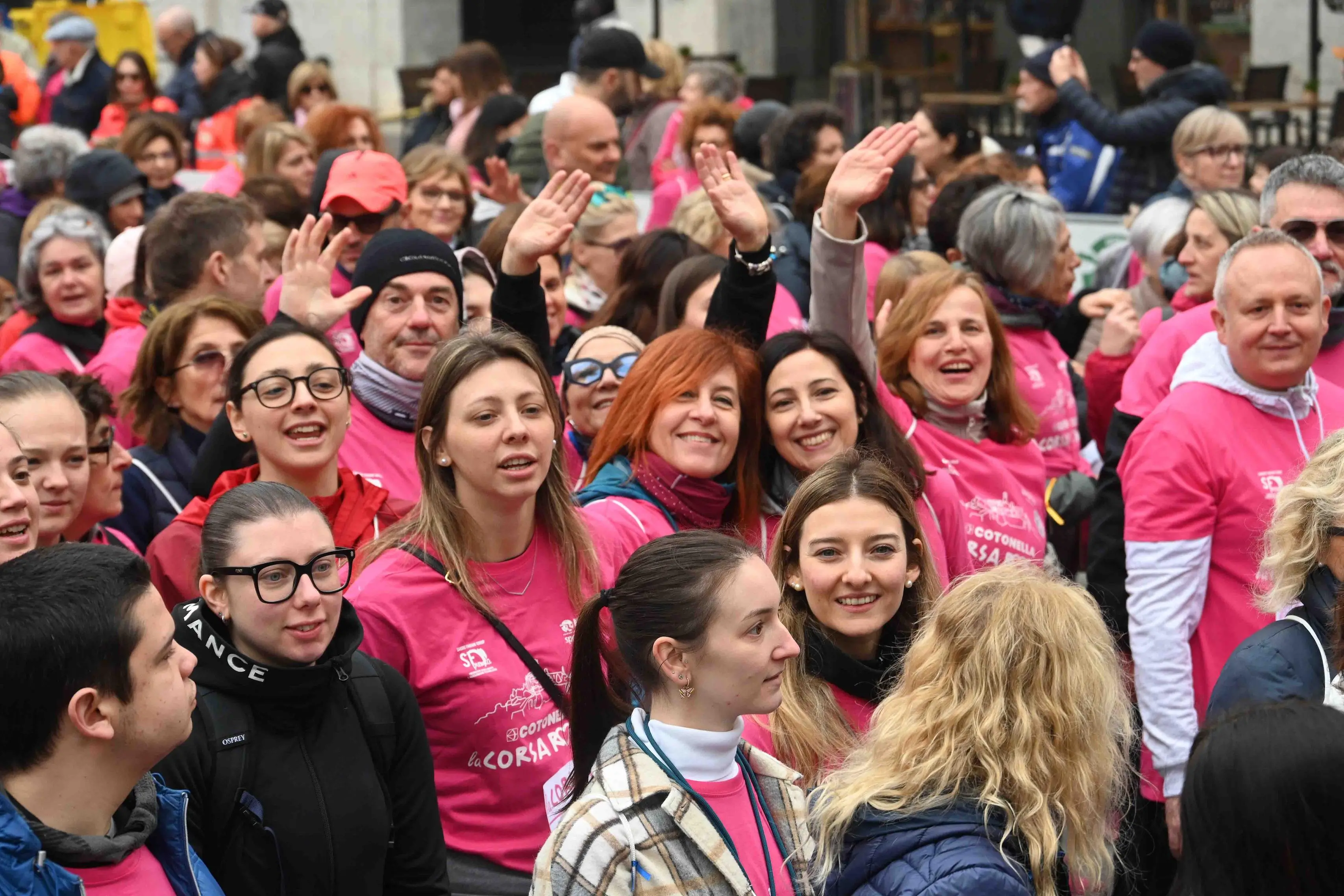 CRONACA BRESCIA PIAZZA VITTORIA PARTENZA CORSA ROSA PER SANDRINI 01-03-2026 MARCO ORTOGNI /GIOVANNI BENINI NEW EDEN GROUP