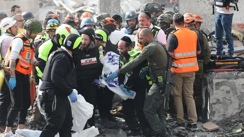 Beit Shemesh dopo l'attacco iraniano - Foto Ansa © www.giornaledibrescia.it