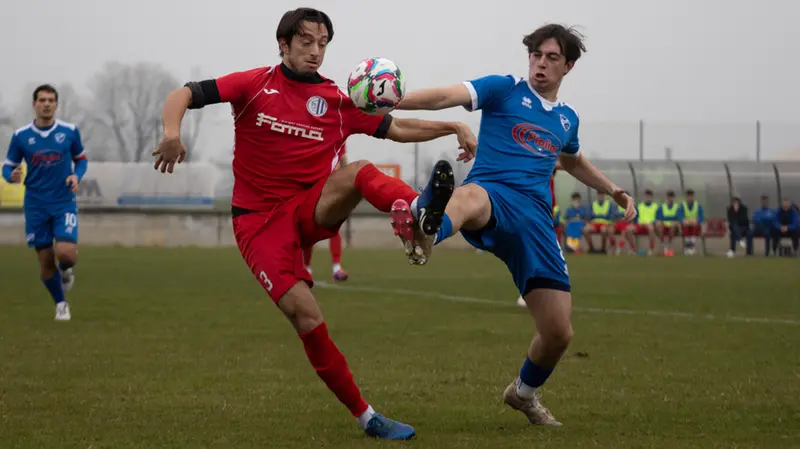 Uno scatto di Pralboino-Remedello di Prima categoria - Foto New Reporter Manieri © www.giornaledibrescia.it