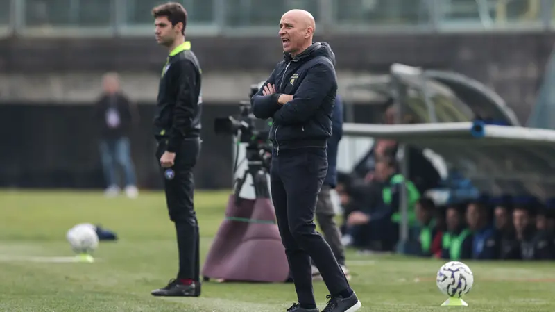 L'allenatore del Brescia Eugenio Corini - Foto New Reporter Comincini © www.giornaledibrescia.it