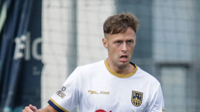 Andrea Bertazzoli ha regalato il successo al Rovato Vertovese - Foto Newreporter Marazzani@www.giornaledibrescia.it