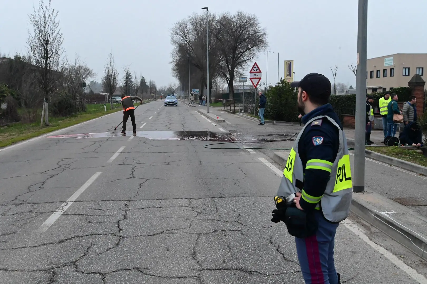 L'incidente mortale a Chiari