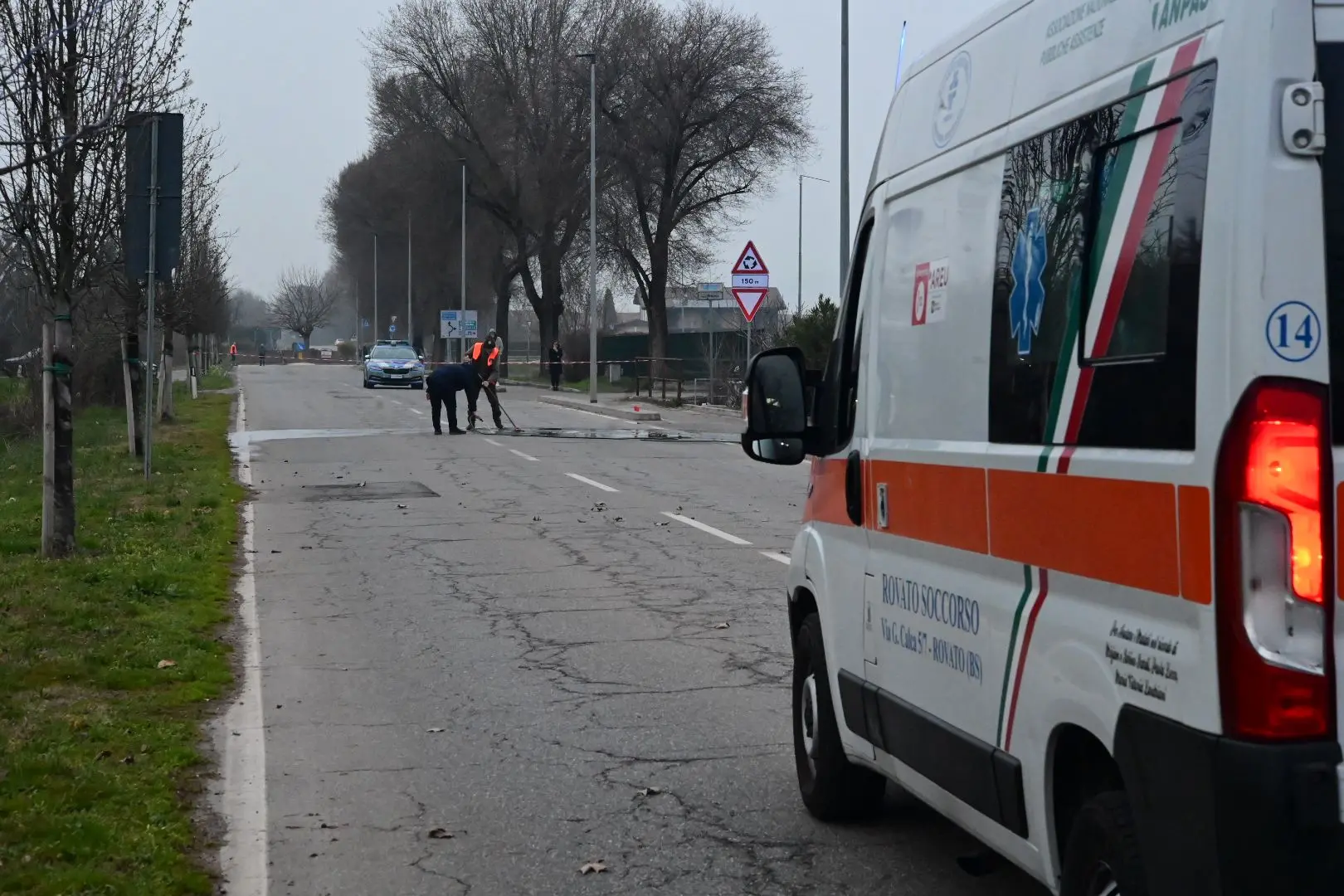 L'incidente mortale a Chiari