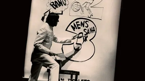 Renato Borsoni in L'obbedienza non è più una virtù, 1968 - Foto © Archivio Centro Studi Centro Teatrale Bresciano