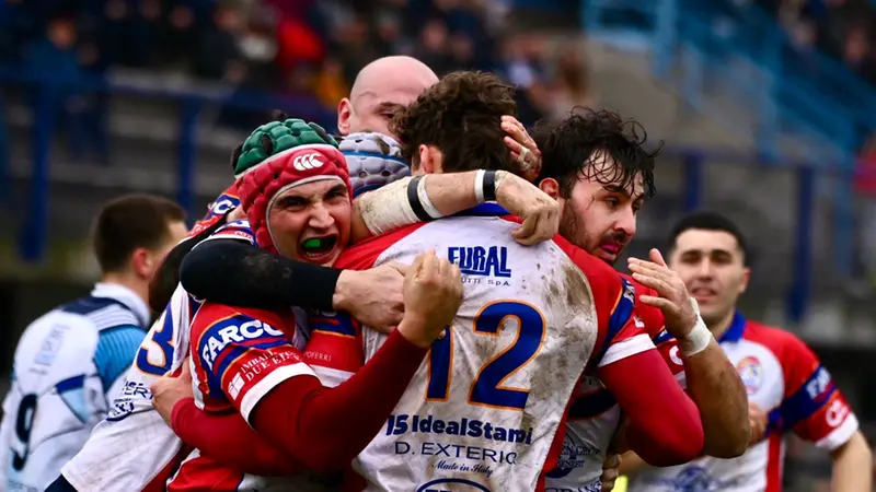 Esulta il Rovato - Foto Stefano Delfrate