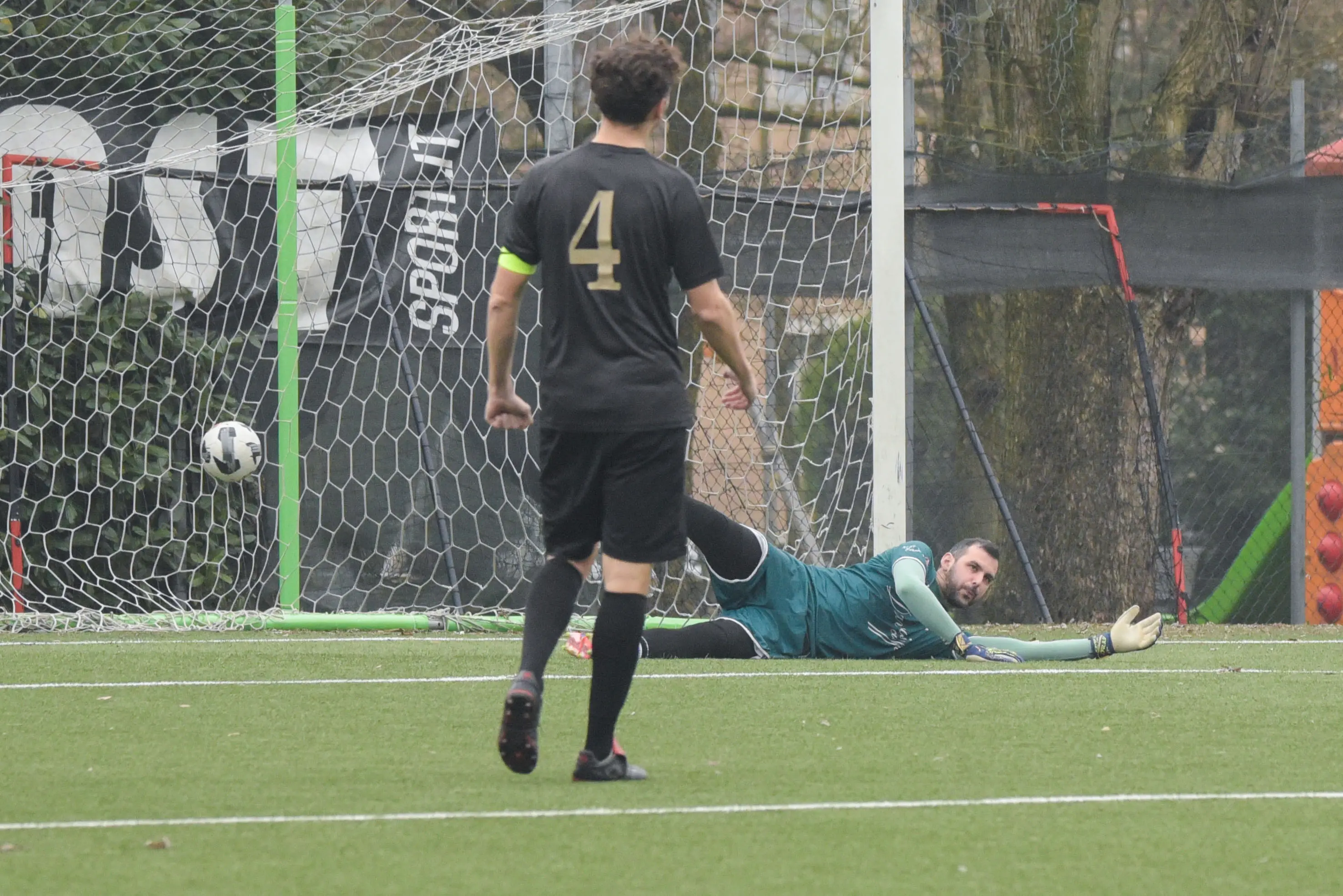 Sport calcio Campionato Prima Categoria Nuvolera Campo Sportivo Nuvolera Paitone Maclodio nella foto gol di Brognoli 01/03/2026  Greguol @Newreporter