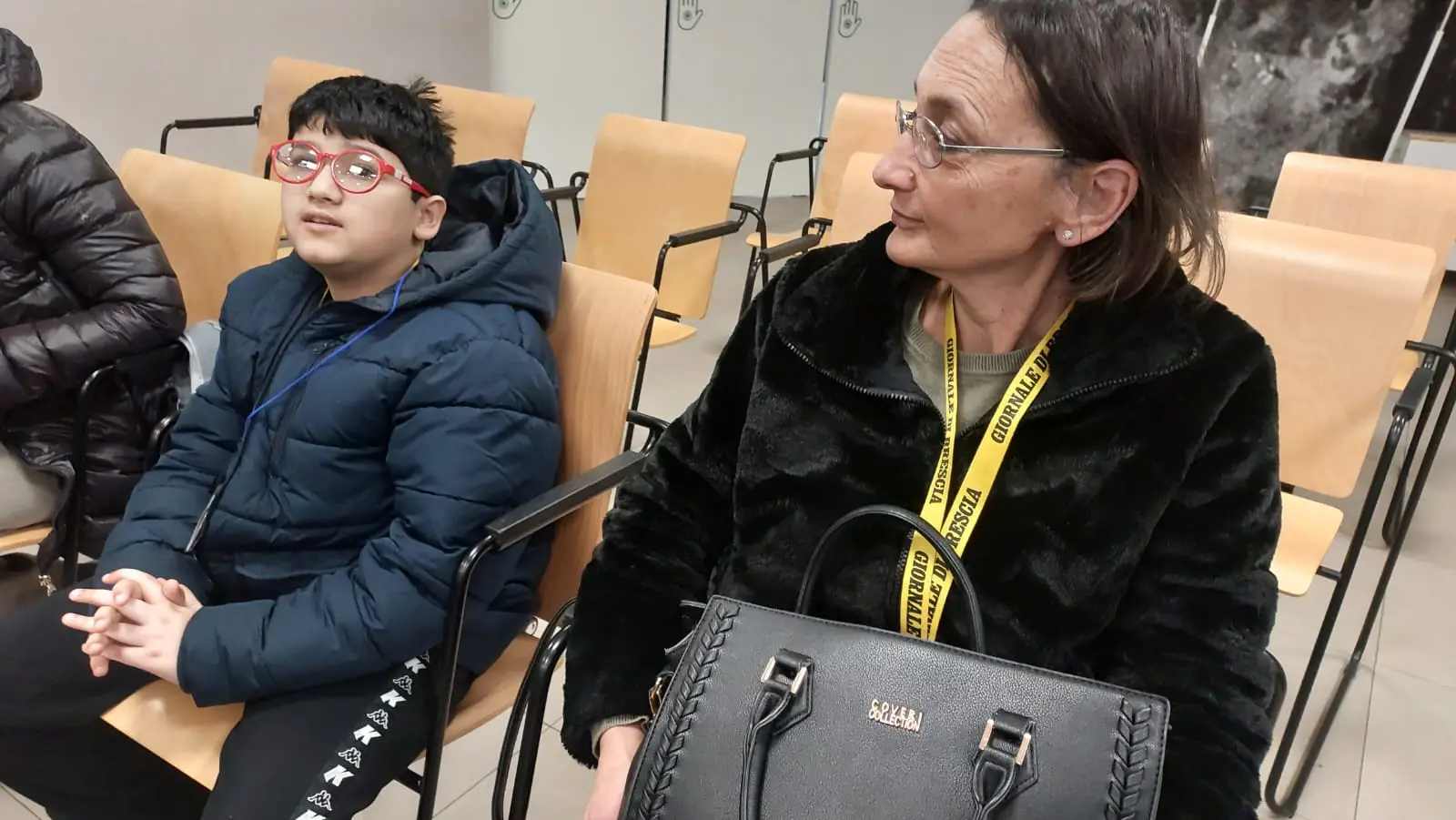 La classe 5A dell'istituto Don Lorenzo Milani di Borgosatollo