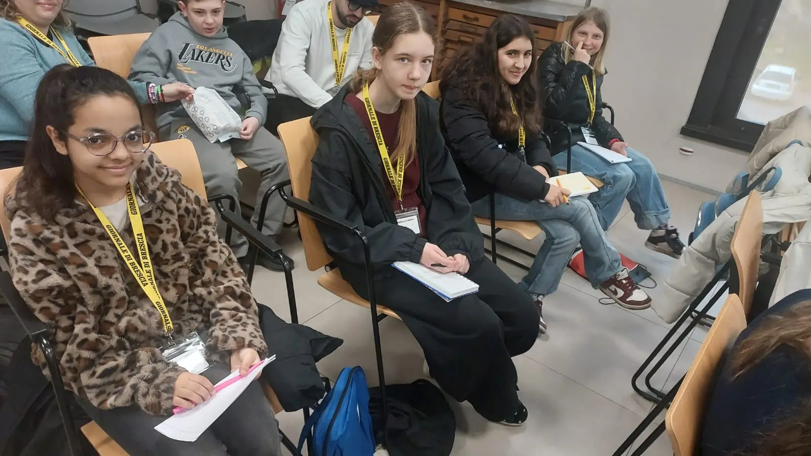 Le classi 2F e 2C del Da Vinci di Travagliato in visita al GdB