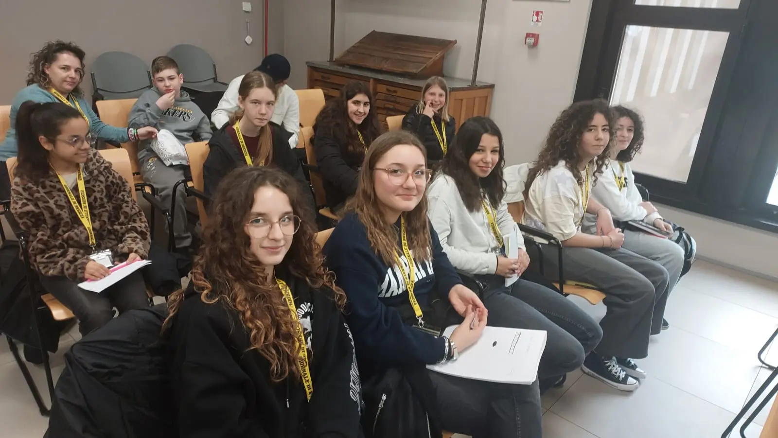 Le classi 2F e 2C del Da Vinci di Travagliato in visita al GdB