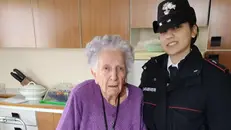 L'anziana truffata con una carabiniera intervenuta