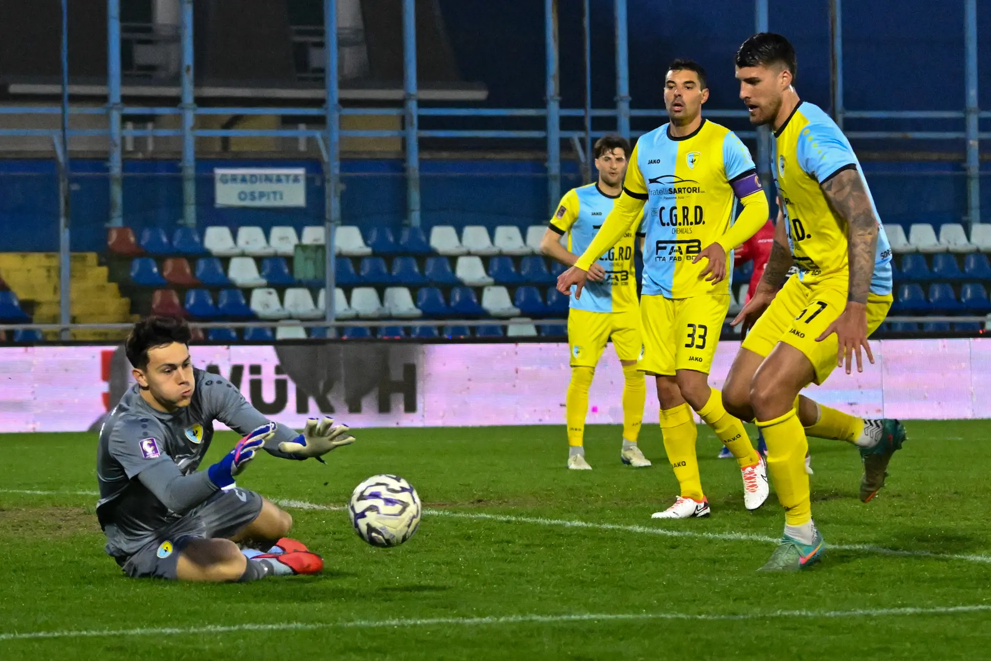 Serie C, gli scatti di Lumezzane-Arzignano