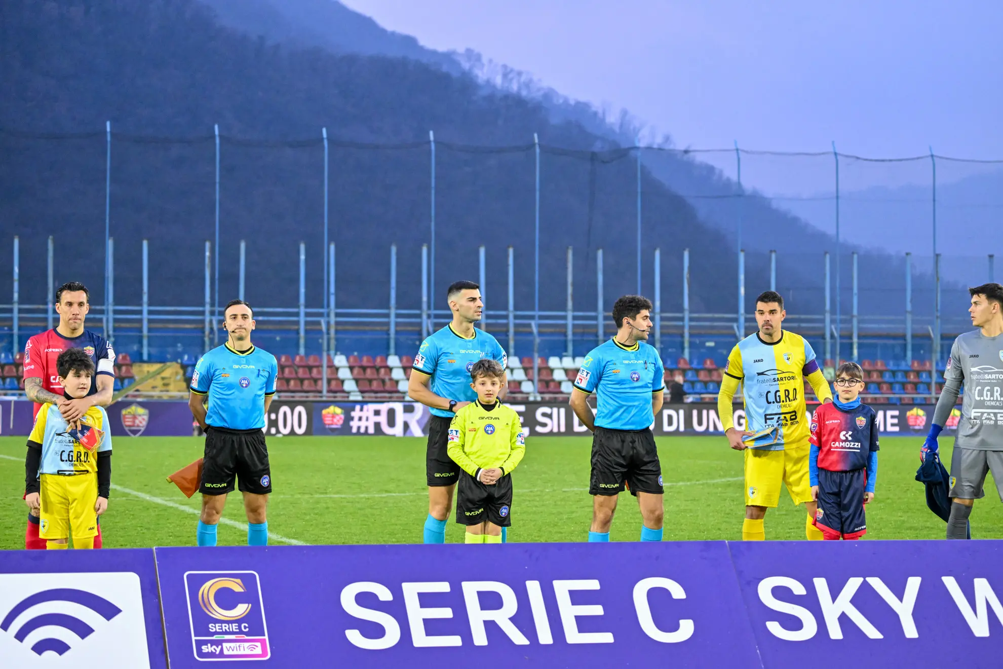Serie C, gli scatti di Lumezzane-Arzignano