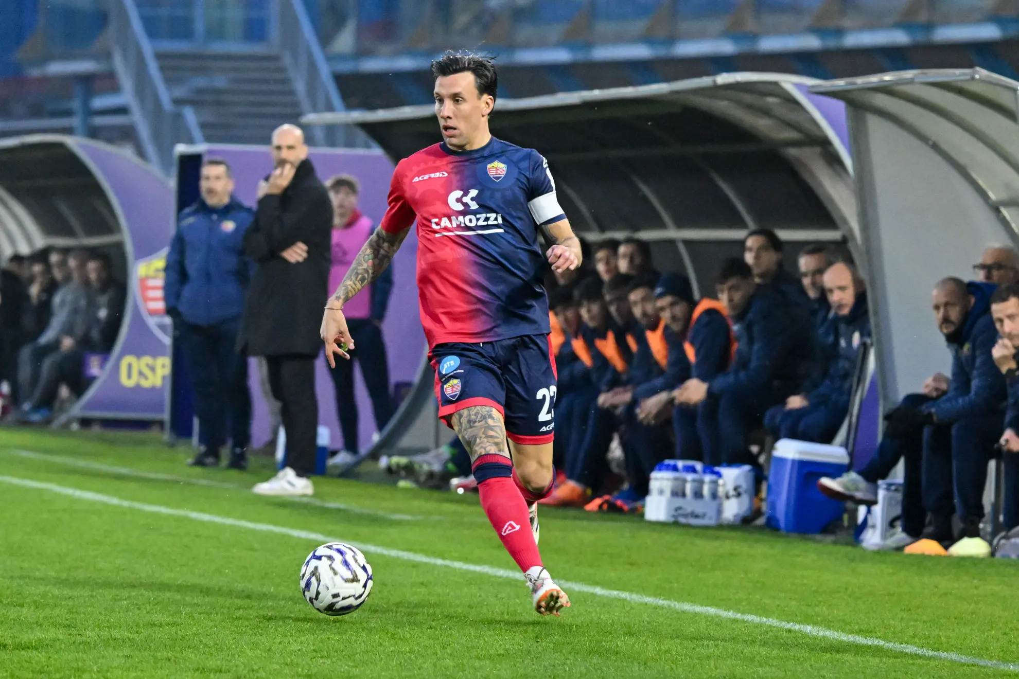 Serie C, gli scatti di Lumezzane-Arzignano