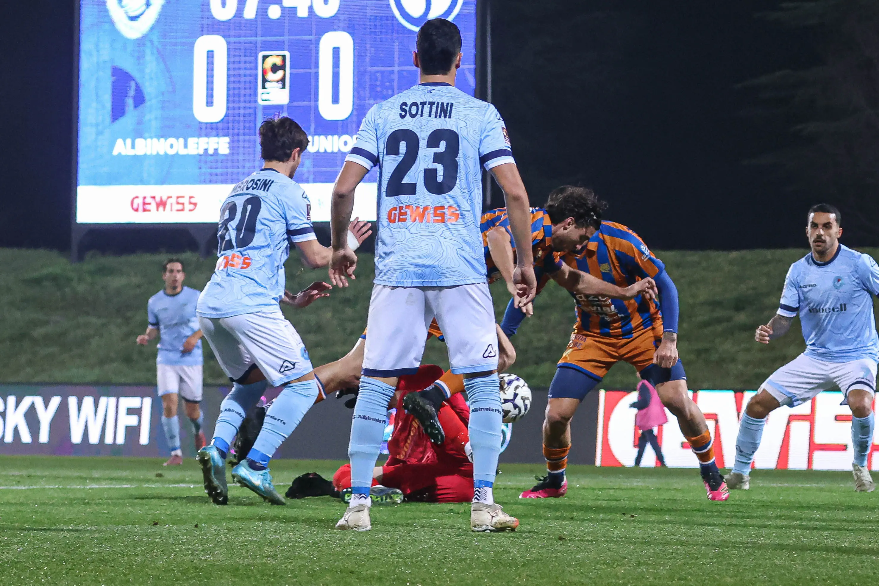 Serie C, gli scatti di AlbinoLeffe-Union Brescia