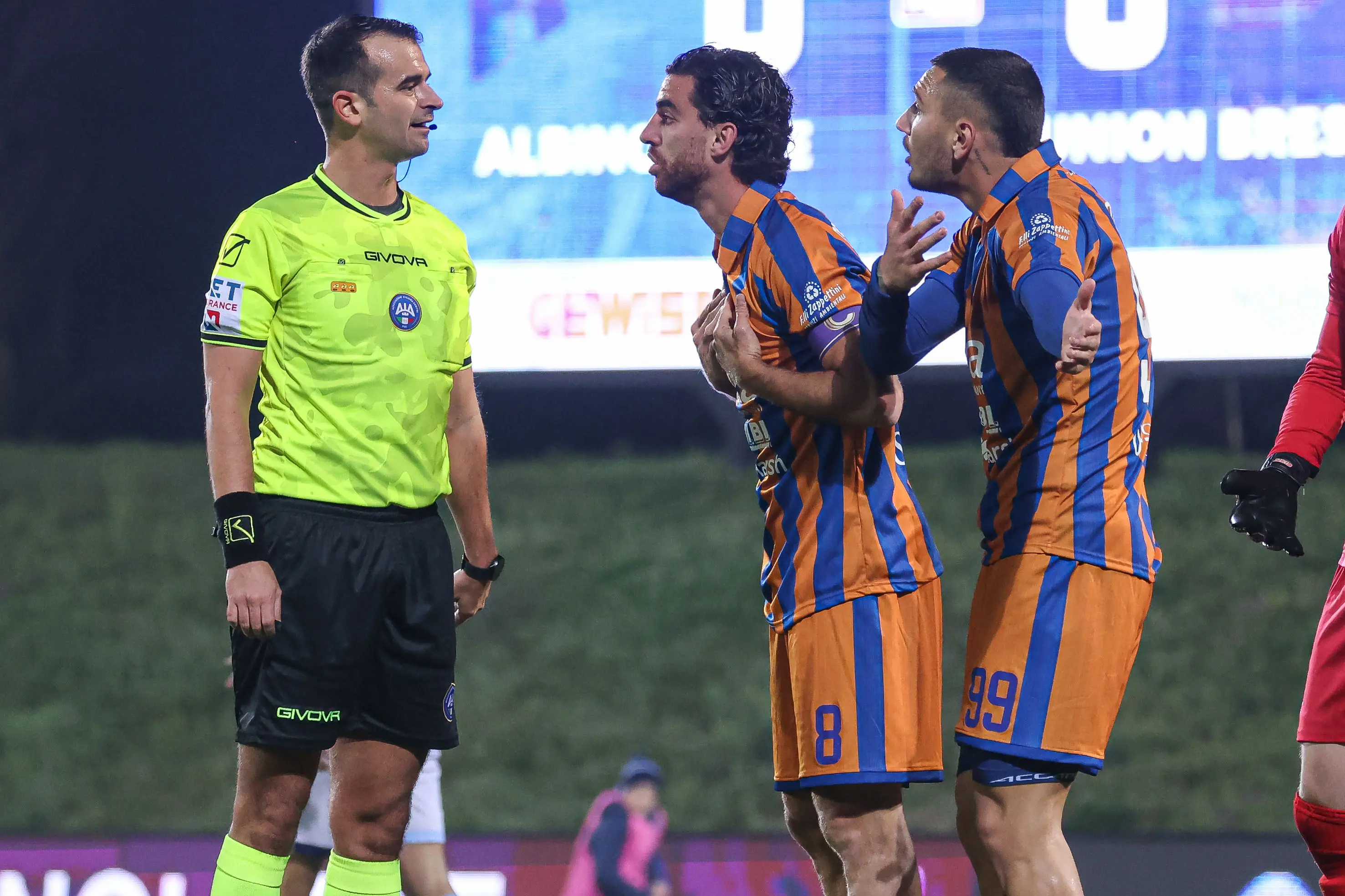 Serie C, gli scatti di AlbinoLeffe-Union Brescia