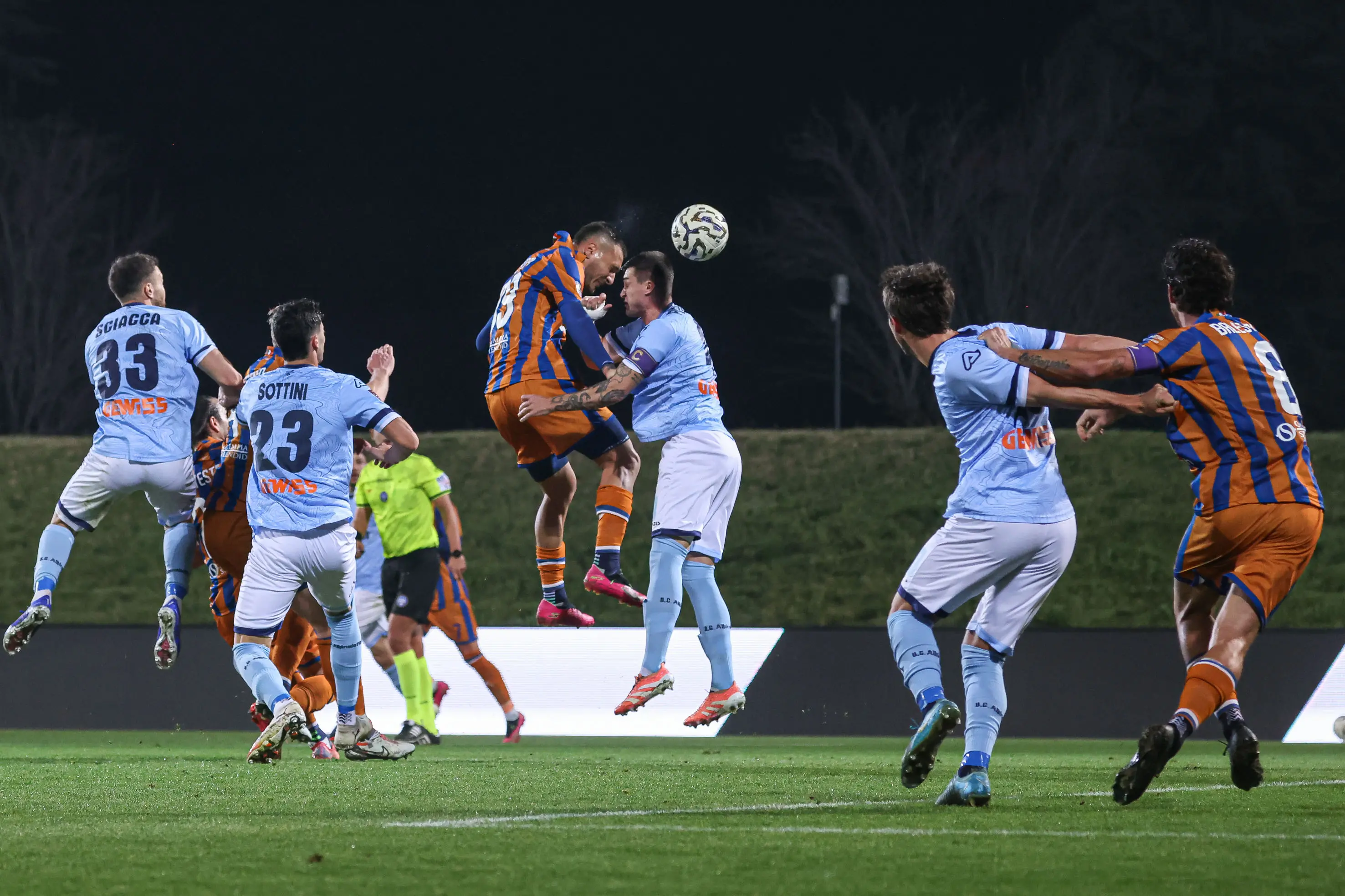 Serie C, gli scatti di AlbinoLeffe-Union Brescia