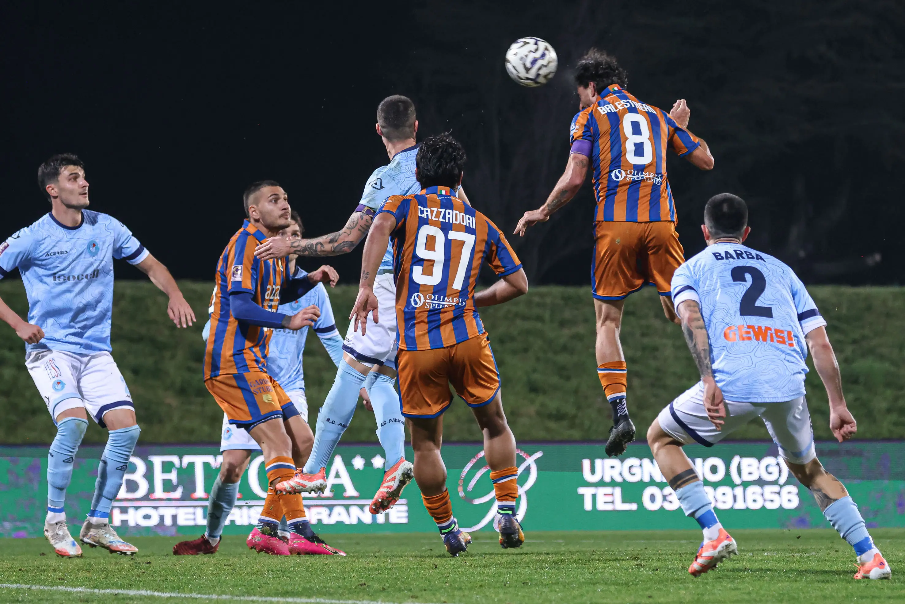 Serie C, gli scatti di AlbinoLeffe-Union Brescia