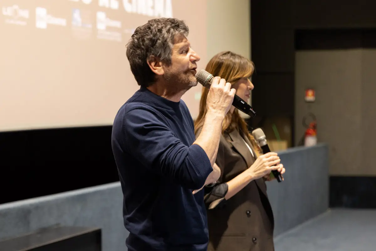 Fabio De Luigi e Virginia Raffaele alla Multisala Oz