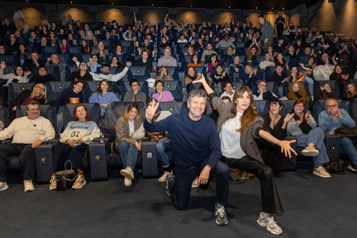 Fabio De Luigi e Virginia Raffaele alla Multisala Oz