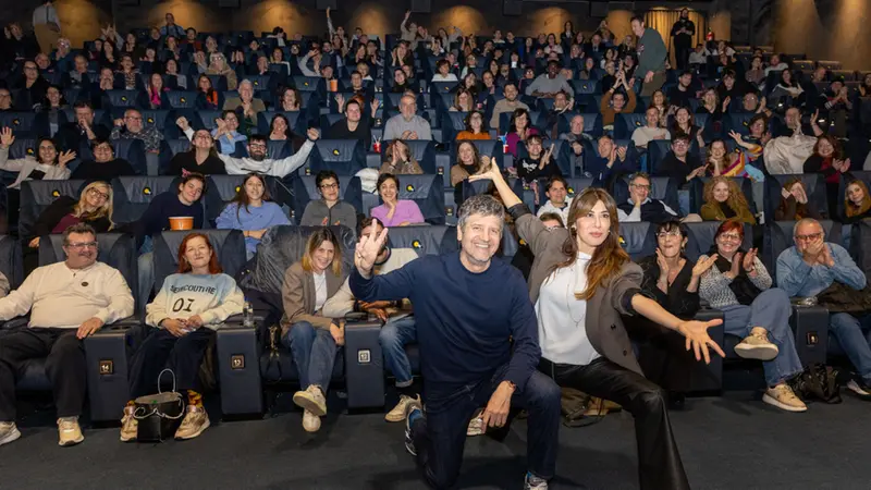 Fabio De Luigi e Virginia Raffaele alla Multisala Oz
