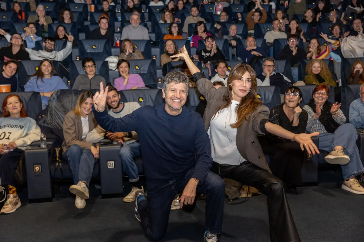 Fabio De Luigi e Virginia Raffaele alla Multisala Oz