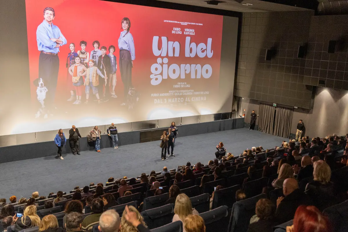 Fabio De Luigi e Virginia Raffaele alla Multisala Oz