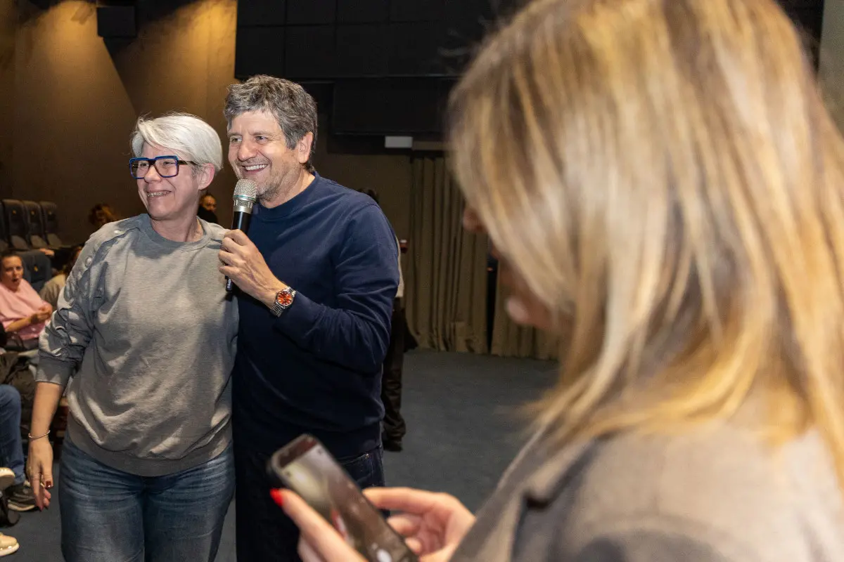 Fabio De Luigi e Virginia Raffaele alla Multisala Oz
