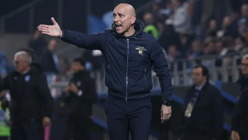 Eugenio Corini a bordocampo a Zanica - Foto New Reporter © www.giornaledibrescia.it