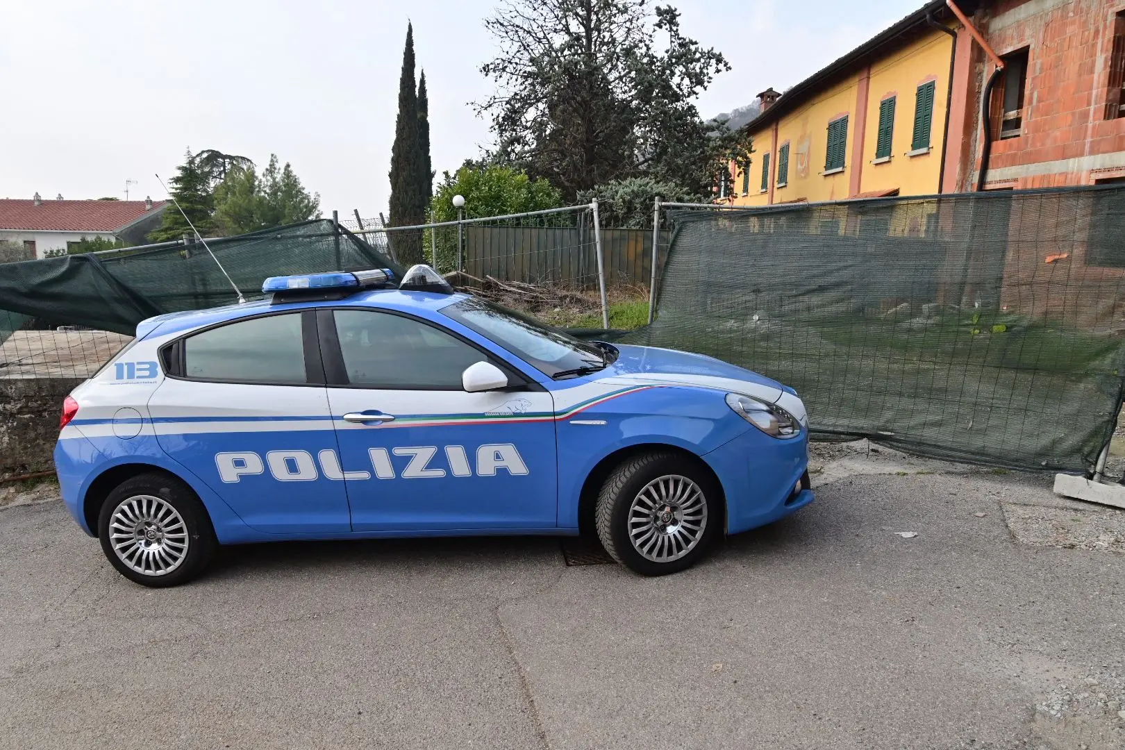 Il luogo dell'infortunio mortale in Maddalena