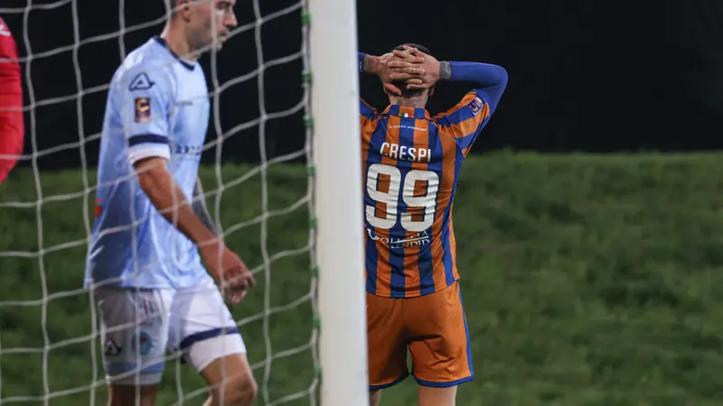 Albinoleffe-Union, una partita amara - Foto New Reporter Nicoli © www.giornaledibrescia.it