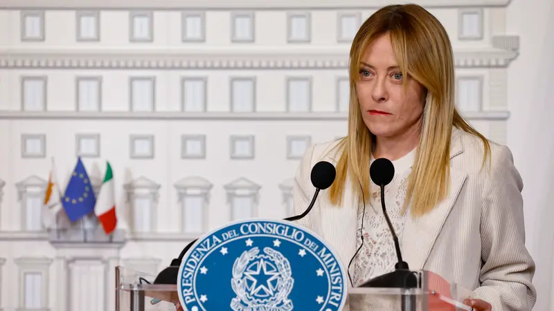 La presidente del Consiglio, Giorgia Meloni - Foto Ansa © www.giornaledibrescia.it